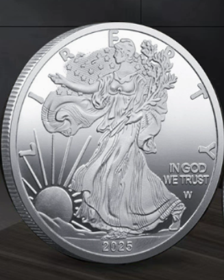 🏆 -60% НОВОГОДИШНА ПРОМОЦИЯ 🔥 САМО ЗА КРАТКО! 🦅 2025 Монета „Орел на свободата“ 🗽 Лимитирана серия