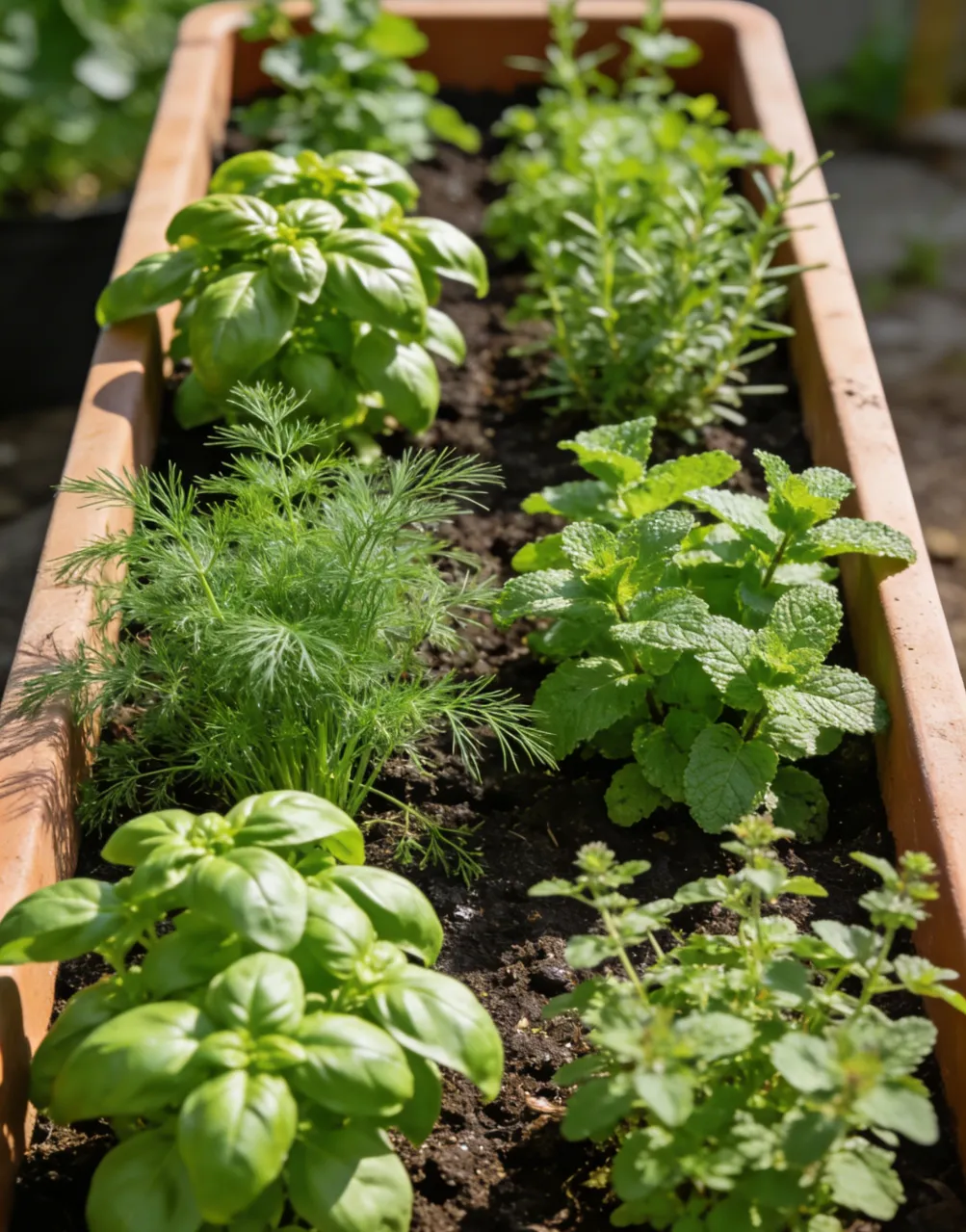 🍹🥒🍲 Bylinková zahrádka pro každého: Máta, Bazalka, Medovka, Kopr – Na mojito, na Kulajdu i do čaje!