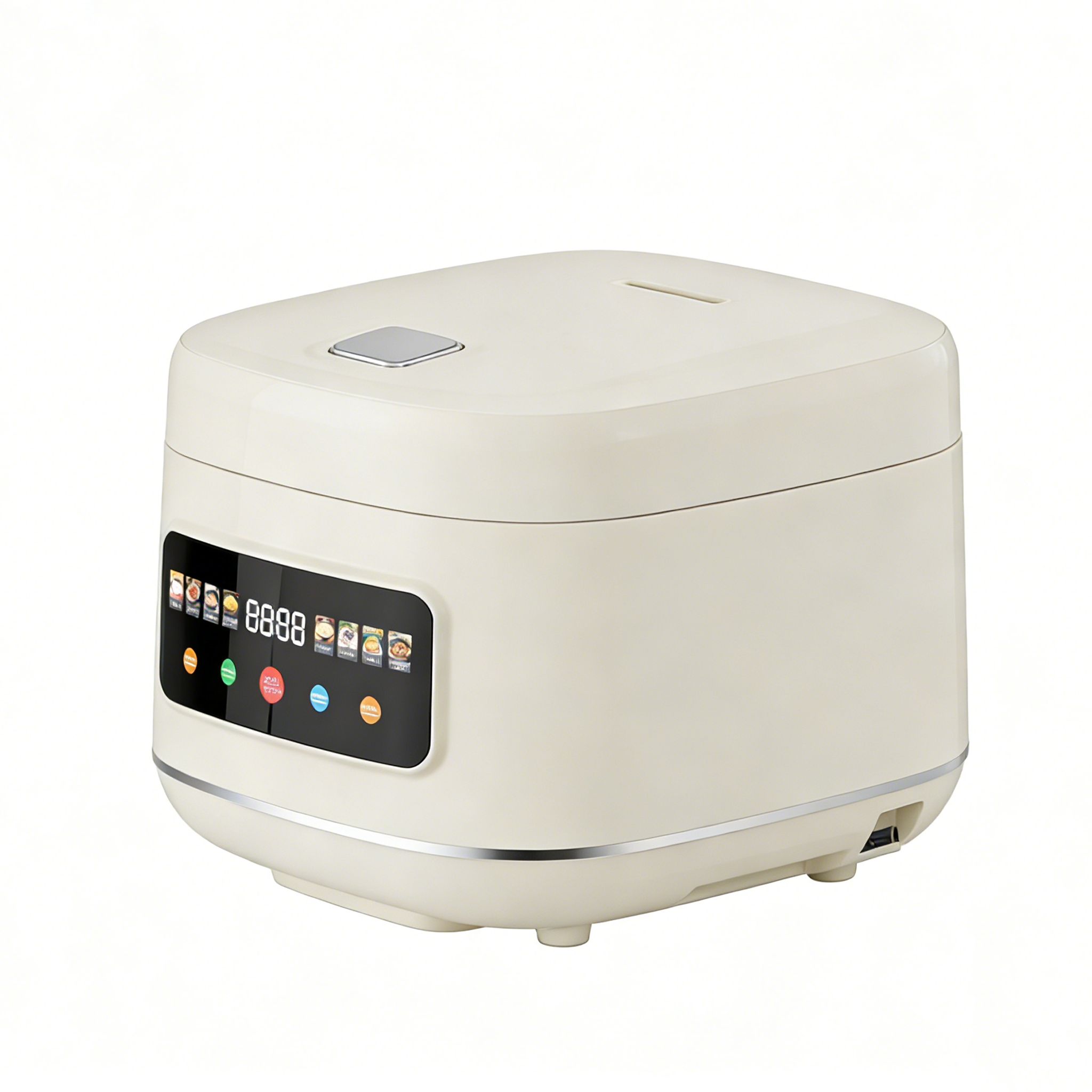 5-liter household electric rice cooker with large capacity and multiple functions.