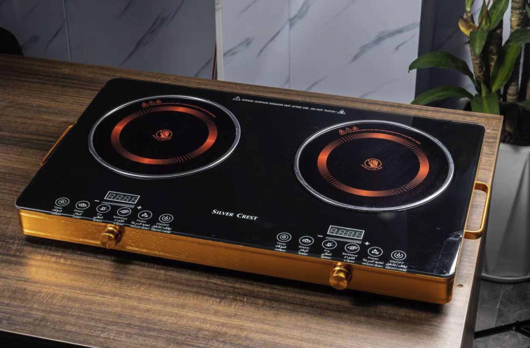Multifunctional Double-Burner Induction Cooktop