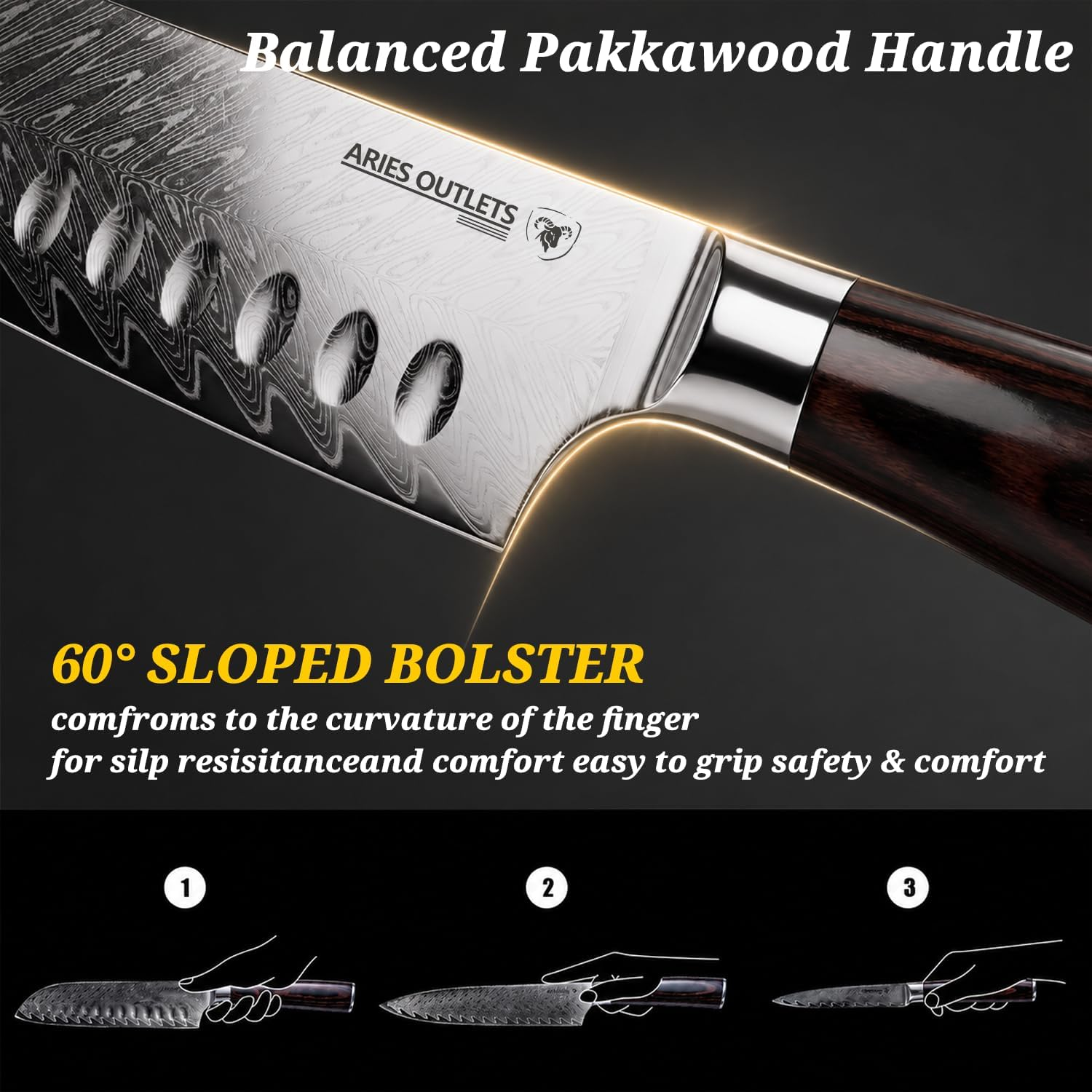 Knife 3-piece set