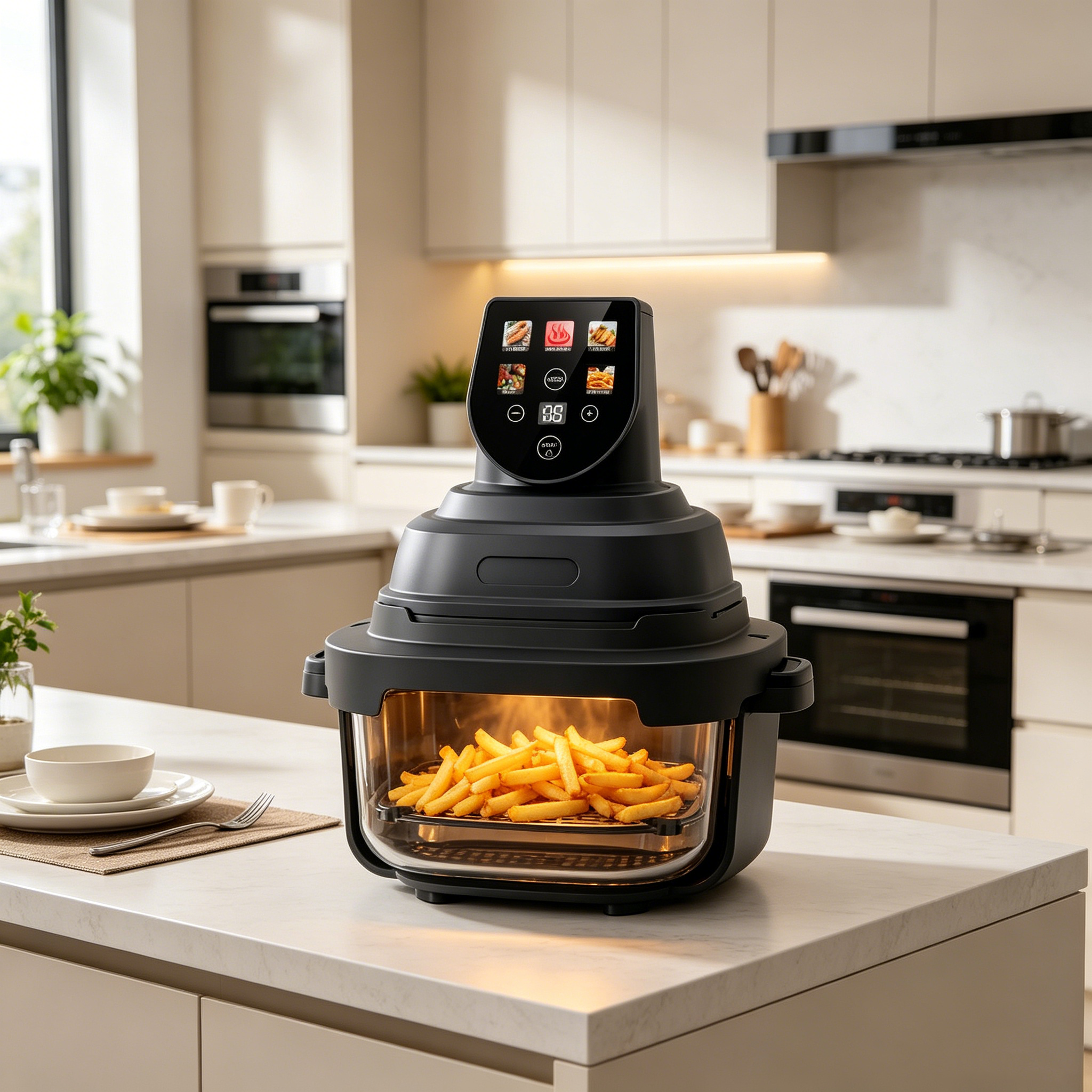 Color Screen Smart Air Fryer