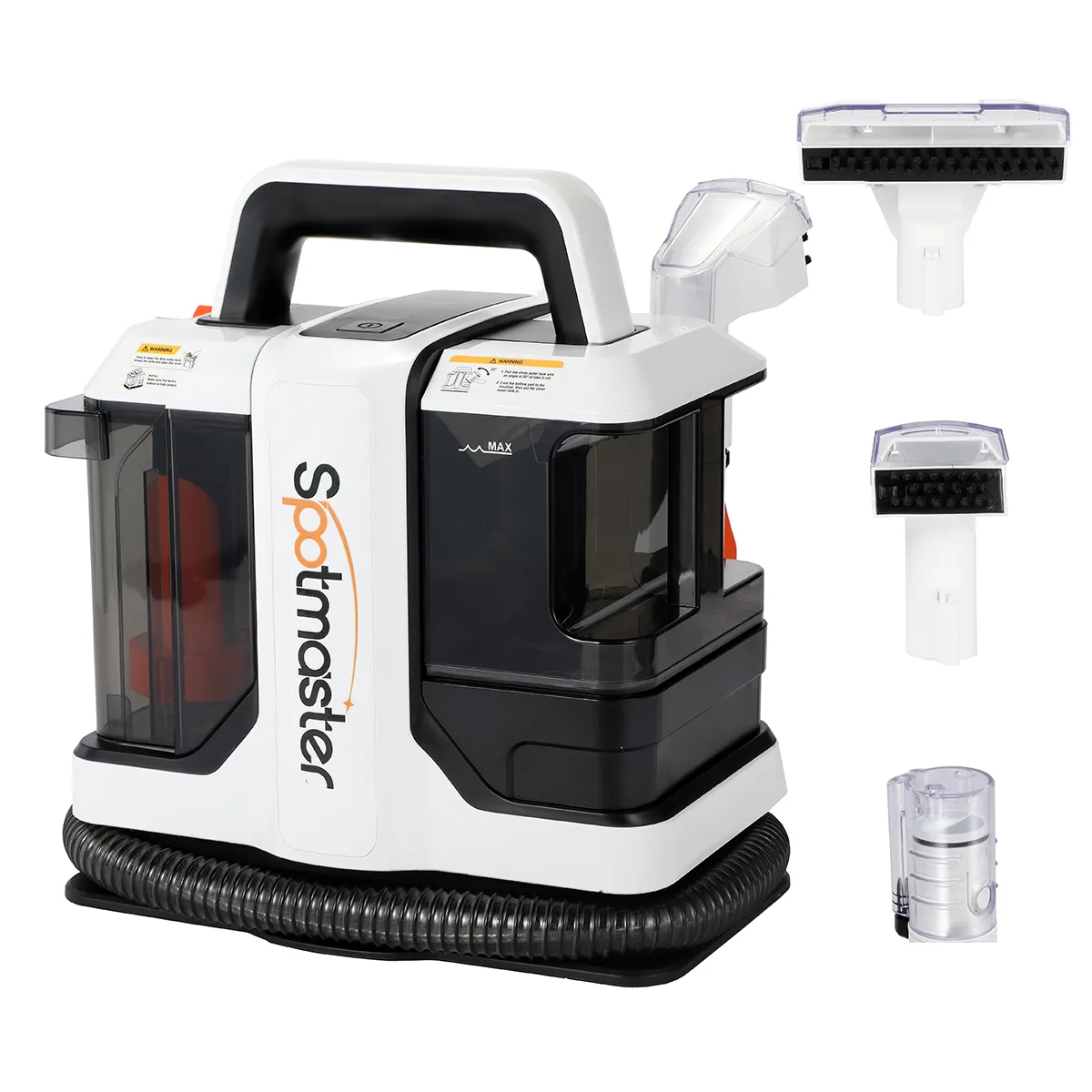 Portable carpet cleaning machine