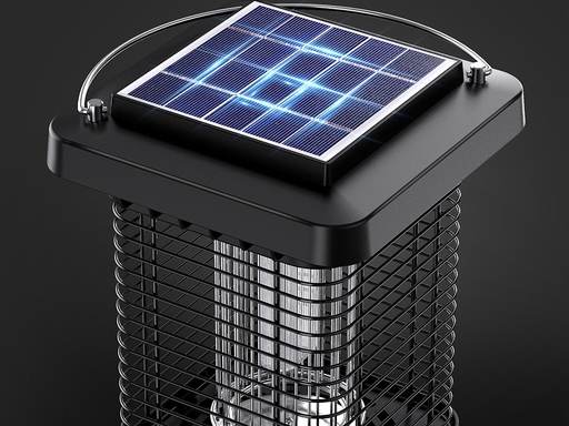 Solar-powered mosquito killer lamp