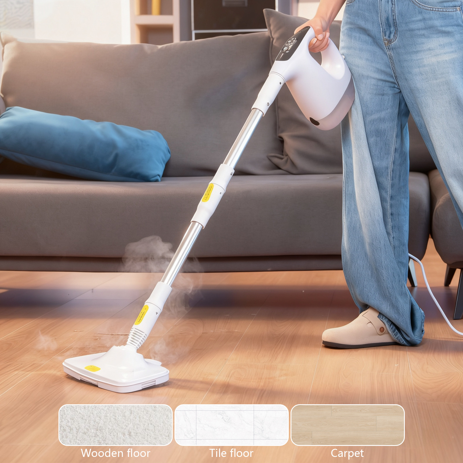 Steam mop 1500W high power