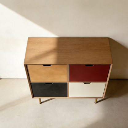 Szafka na przechowywanie z szufladami