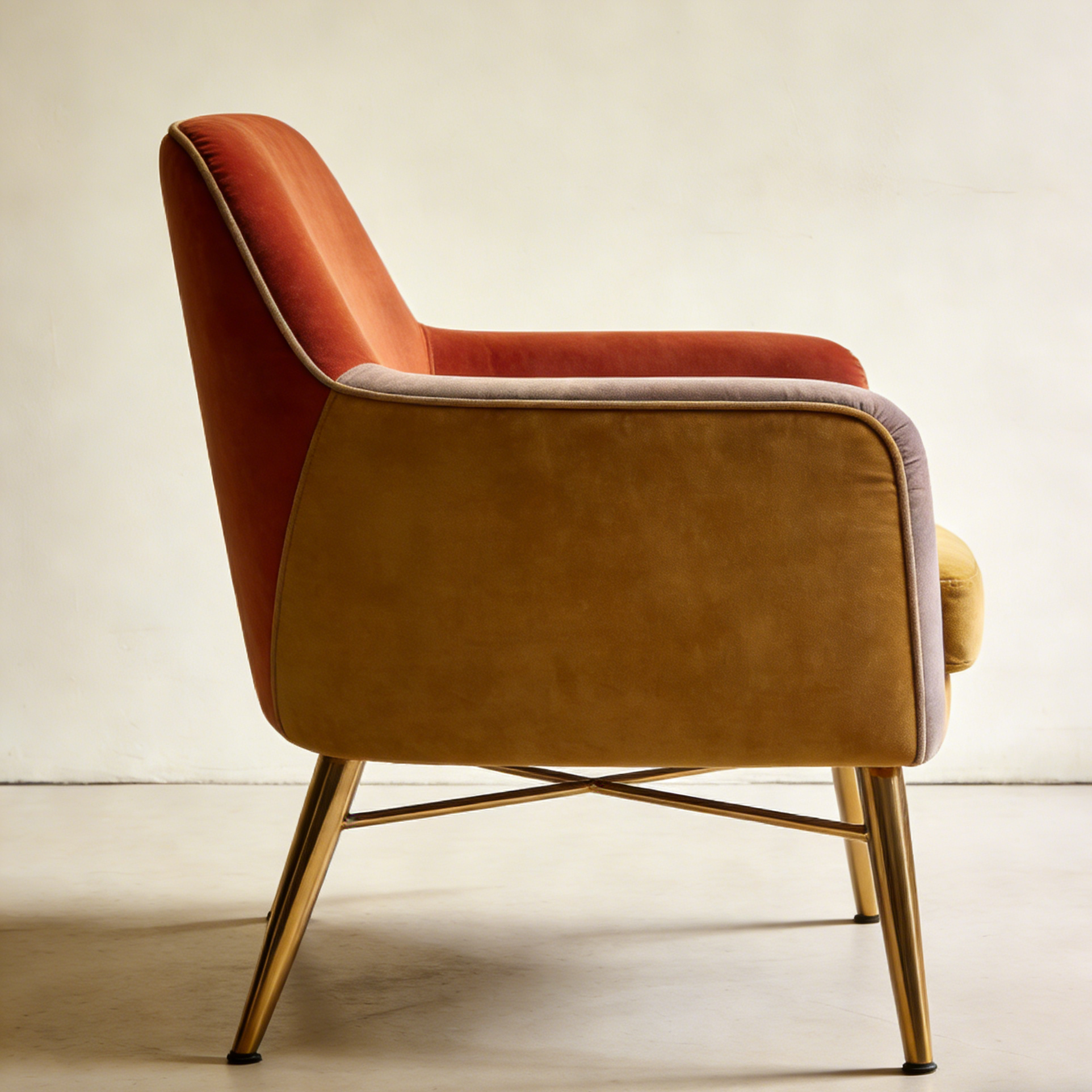 Nowoczesne proste krzesło wypoczynkowe