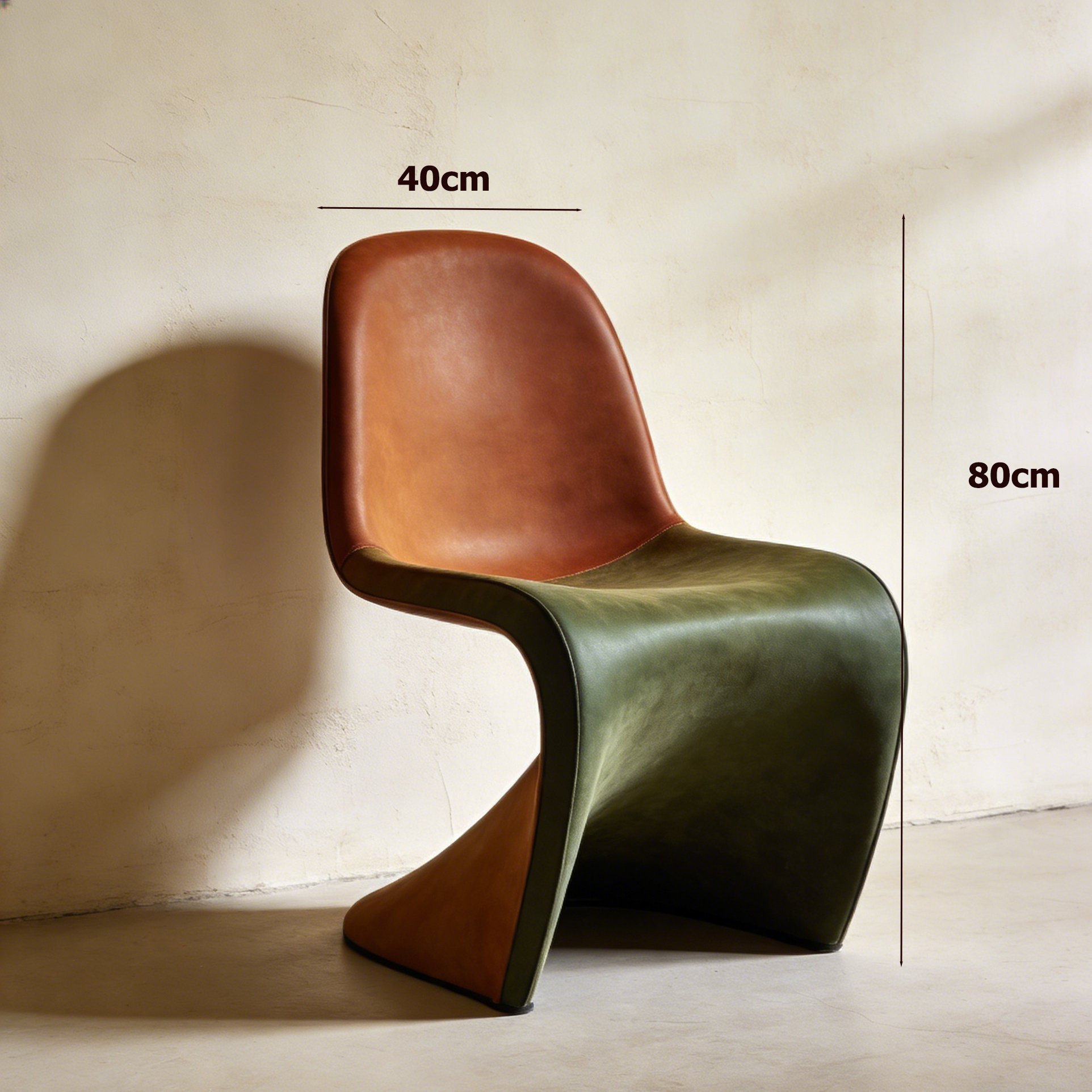 Artystyczne krzesło do nowoczesnych wnętrz