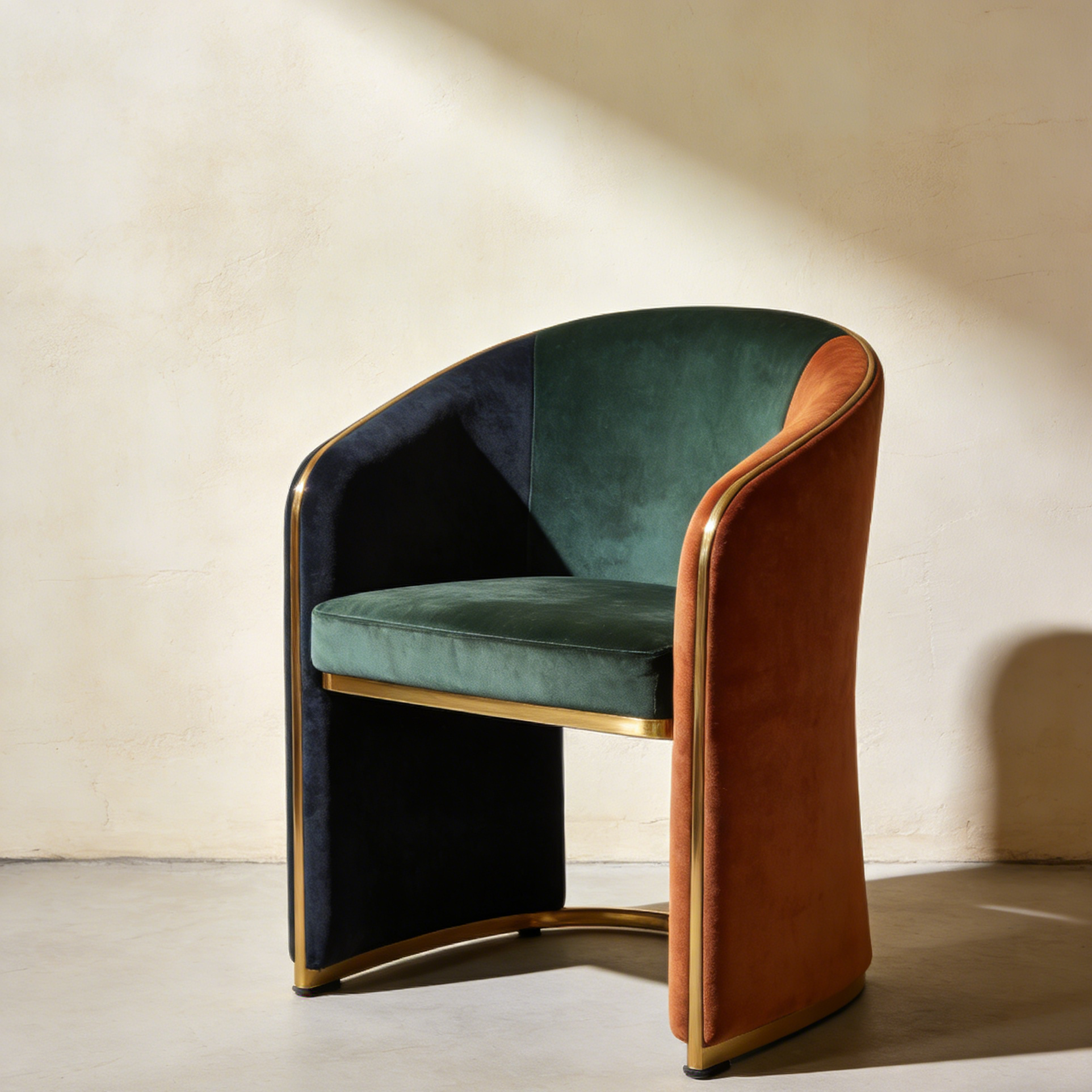 Nowoczesne proste krzesło