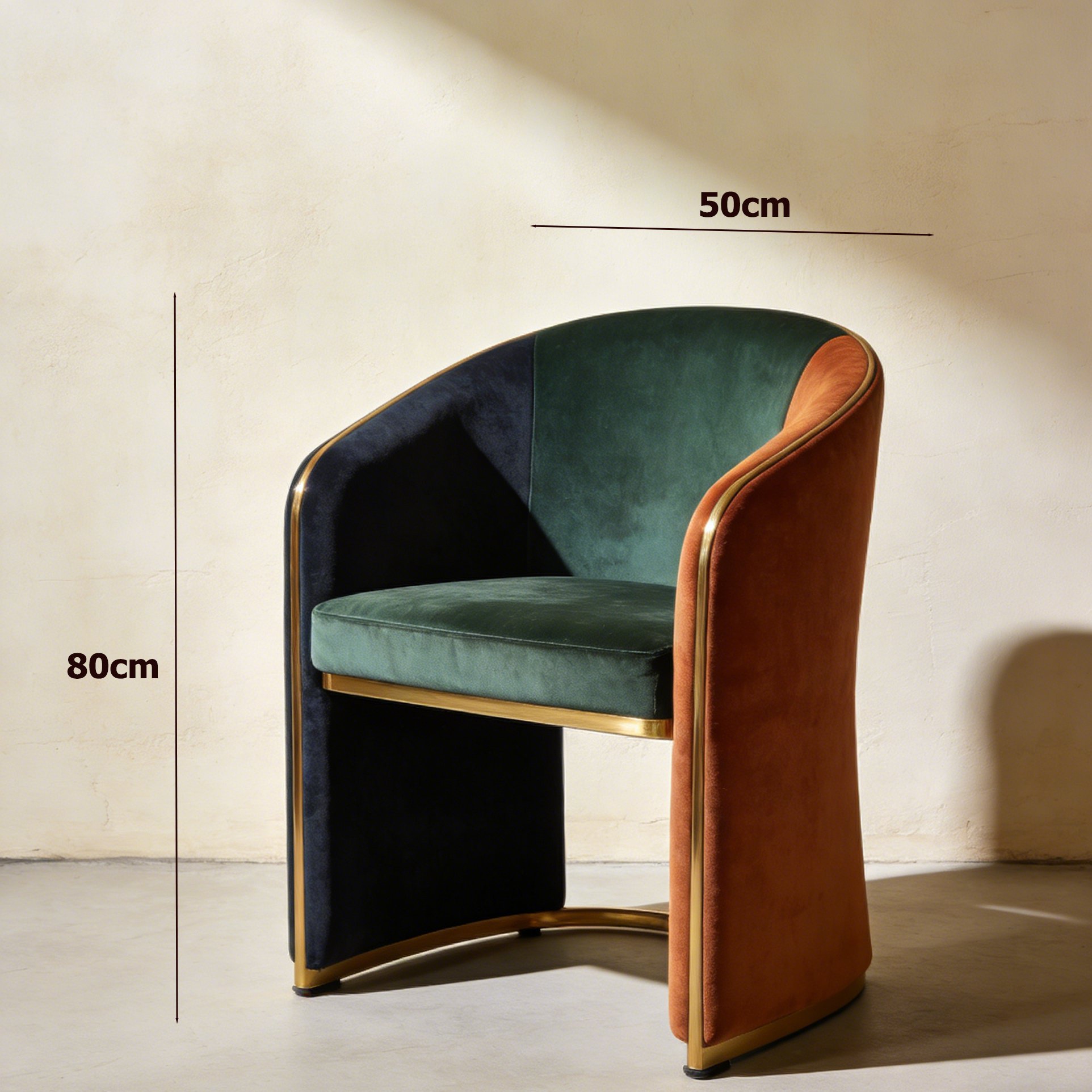 Stylowe krzesło z trwałych materiałów