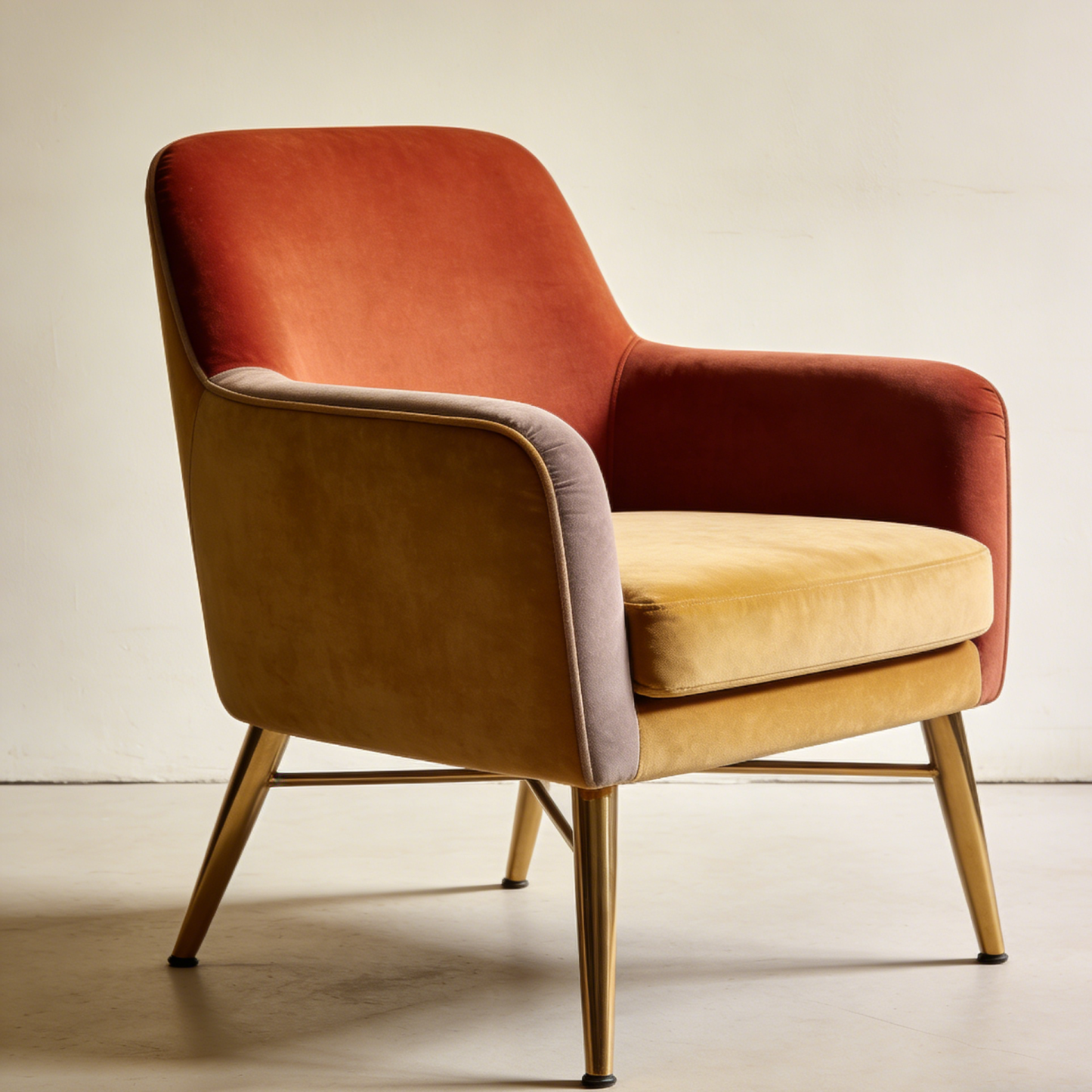 Nowoczesne proste krzesło wypoczynkowe