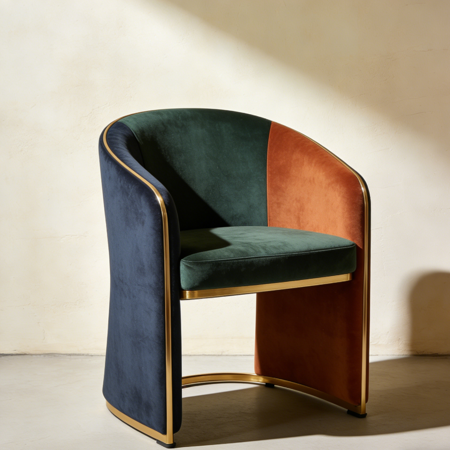 Nowoczesne proste krzesło