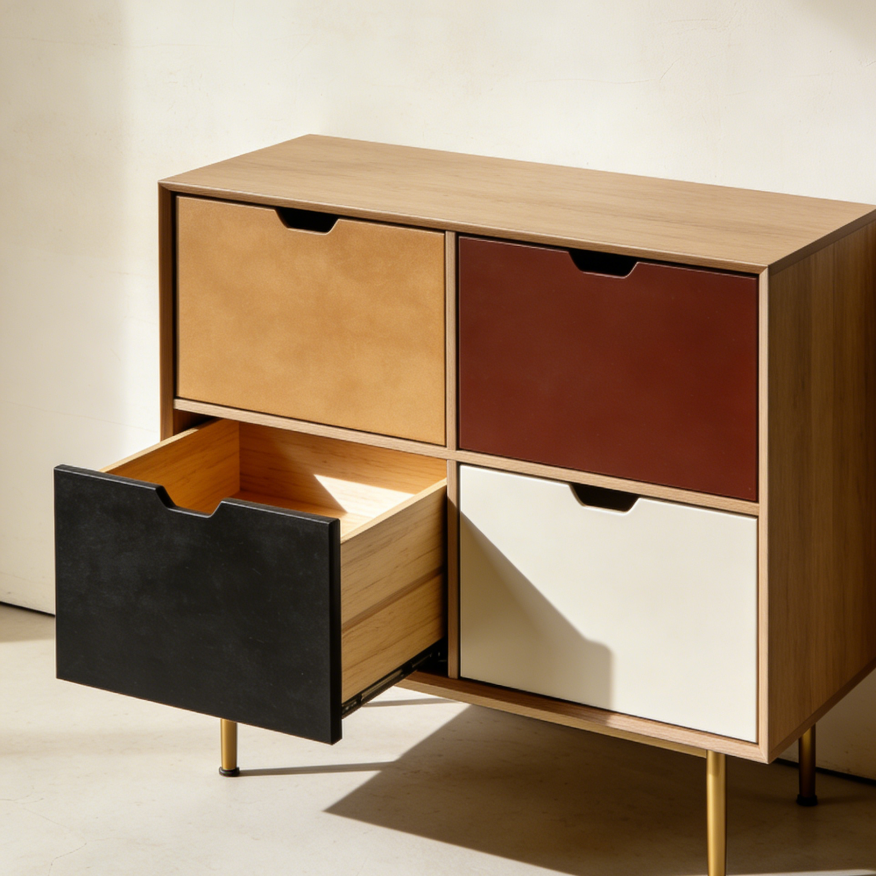 Szafka na przechowywanie z szufladami