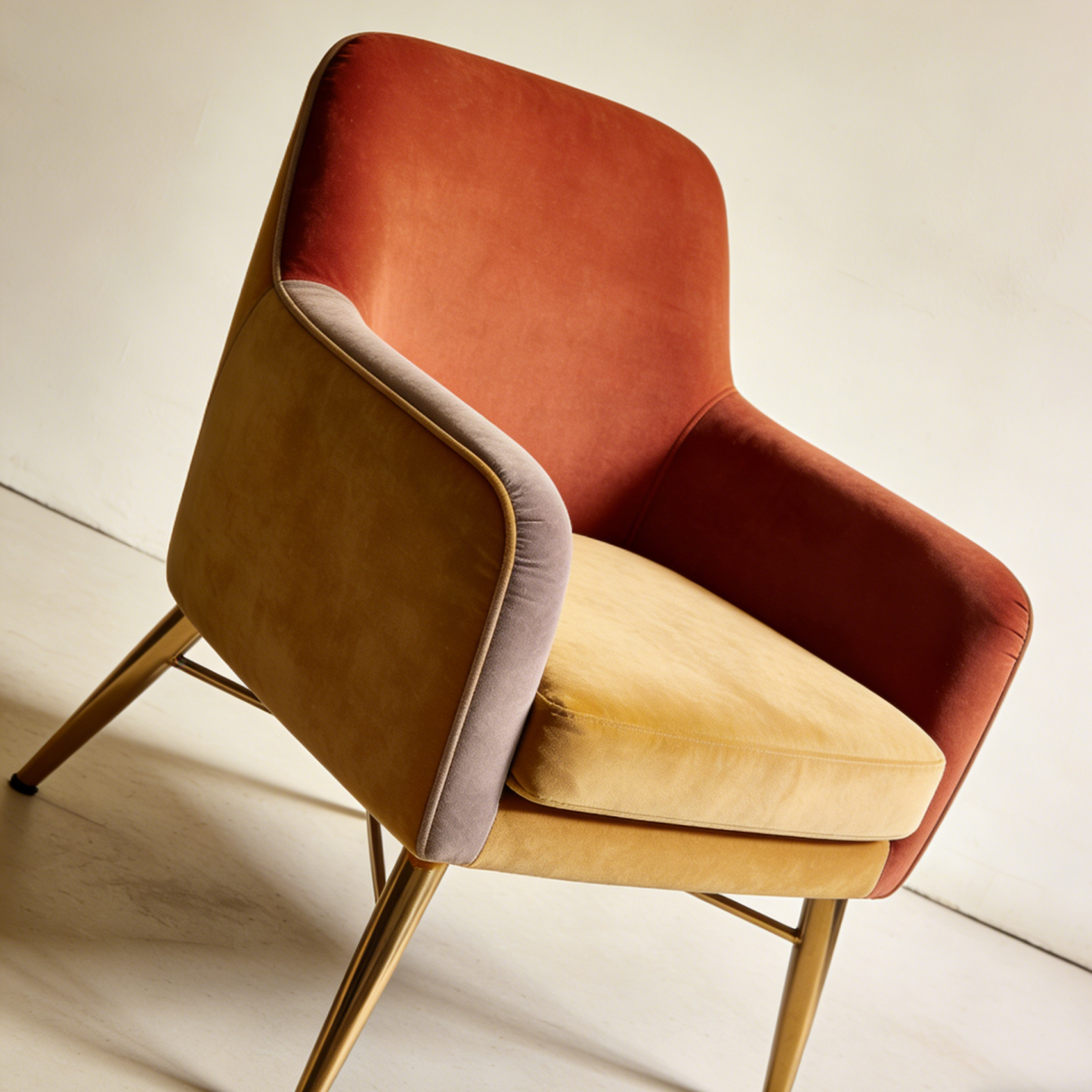 Nowoczesne proste krzesło wypoczynkowe