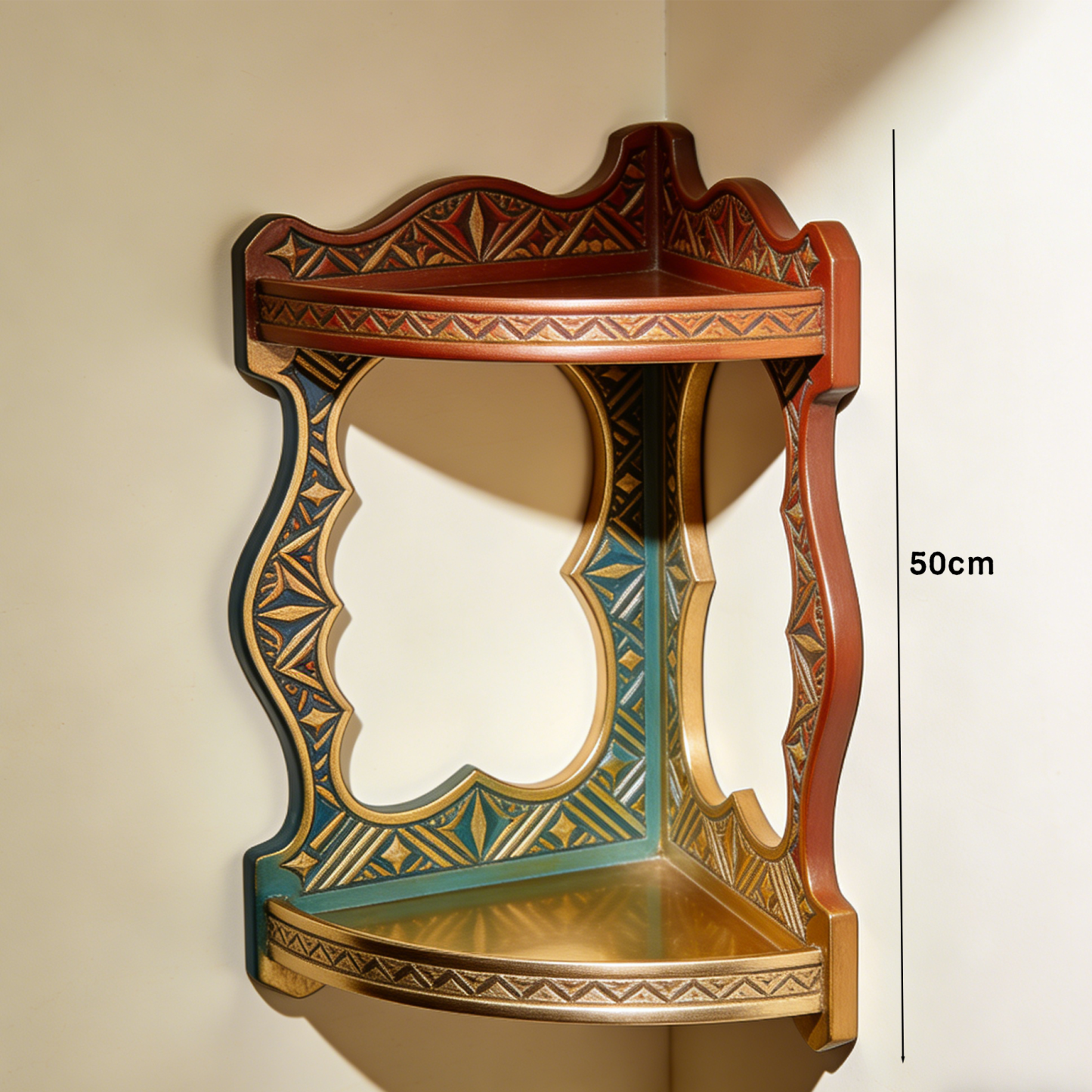 Półka narożna wielofunkcyjna