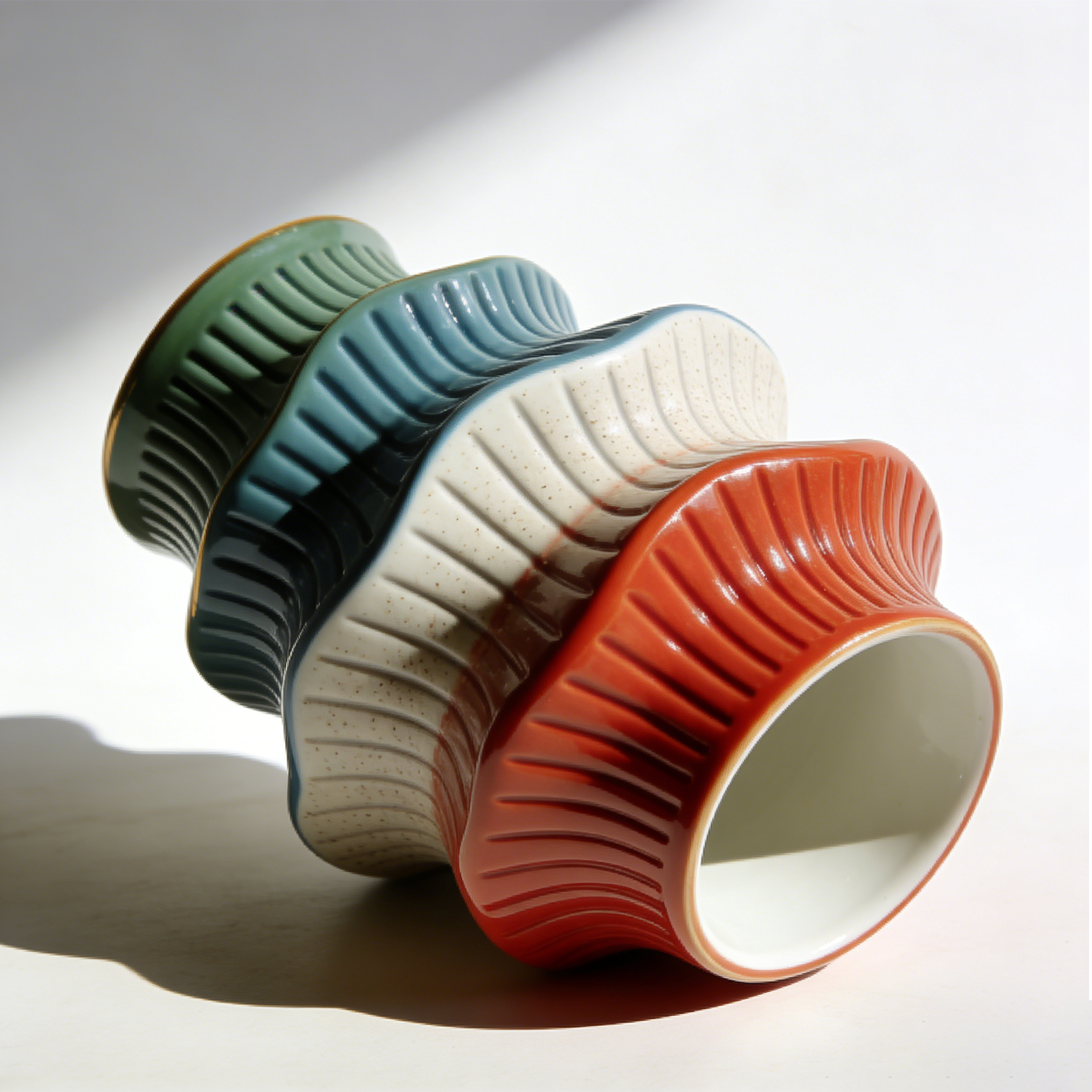 Ceramiczny wazon dekoracyjny