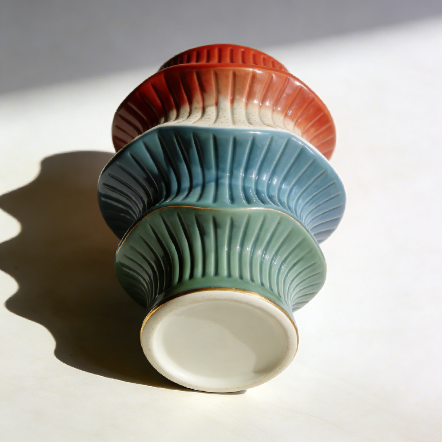 Ceramiczny wazon dekoracyjny