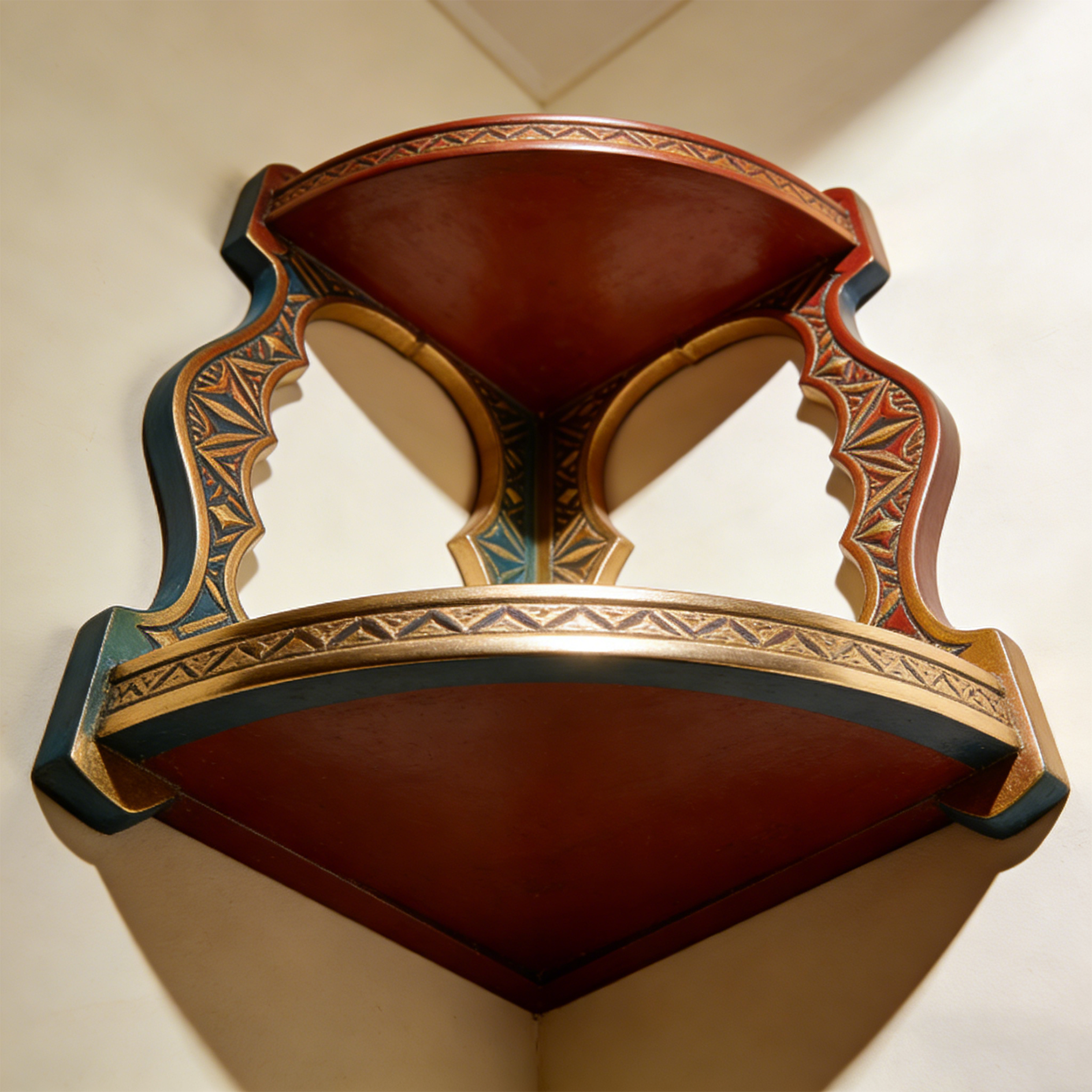 Półka narożna wielofunkcyjna