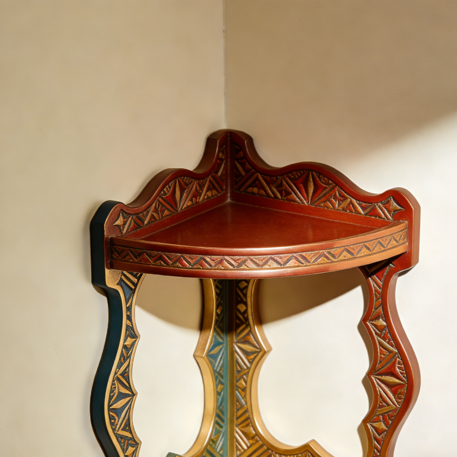 Półka narożna wielofunkcyjna