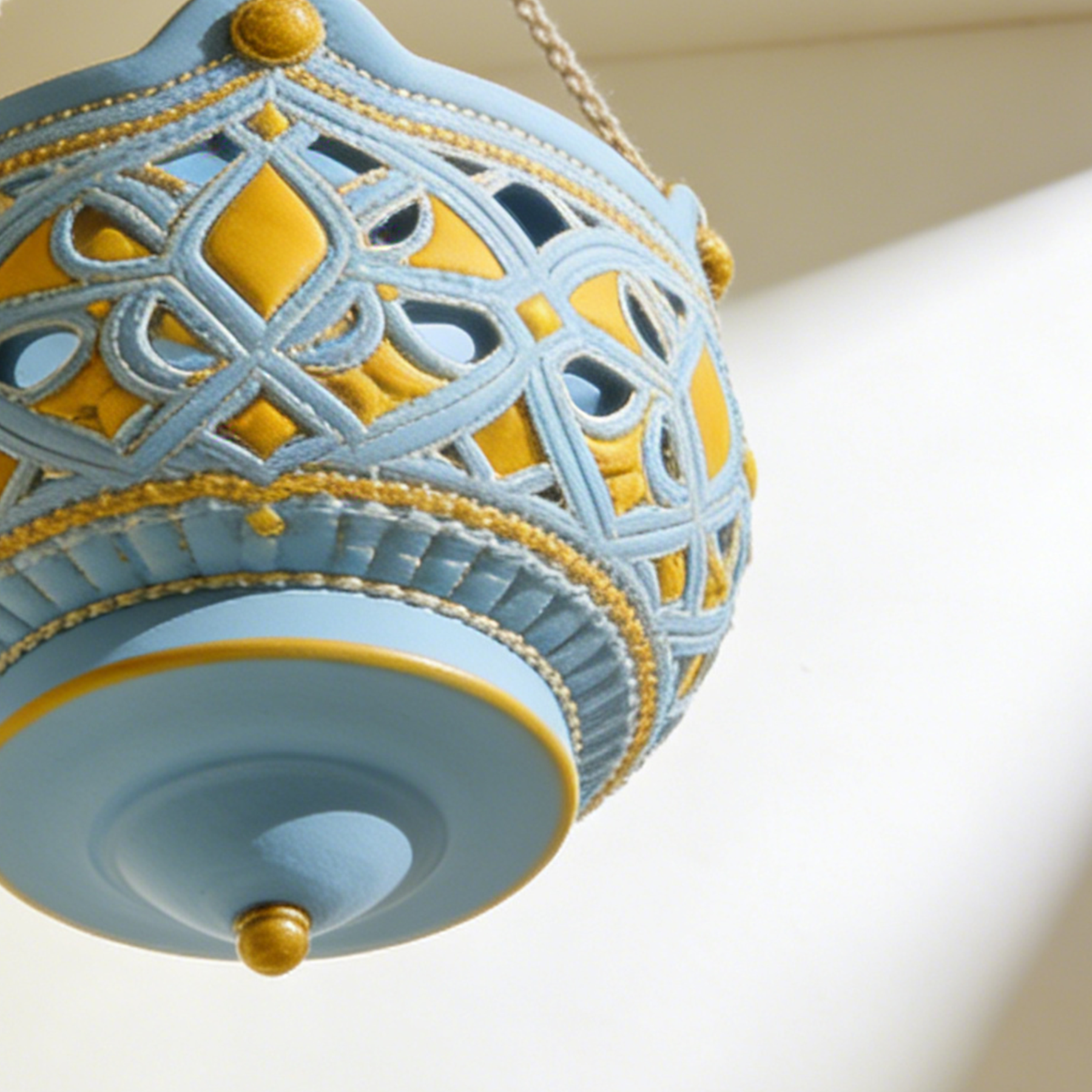 Coș suspendat decorativ pentru balcon