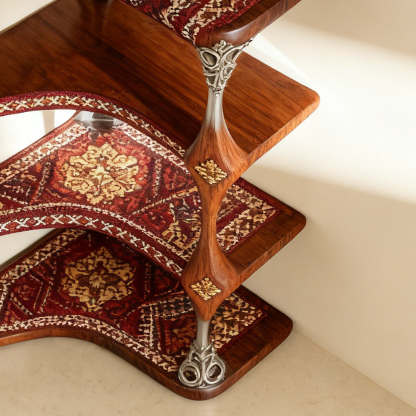 Raft de colț pentru depozitare