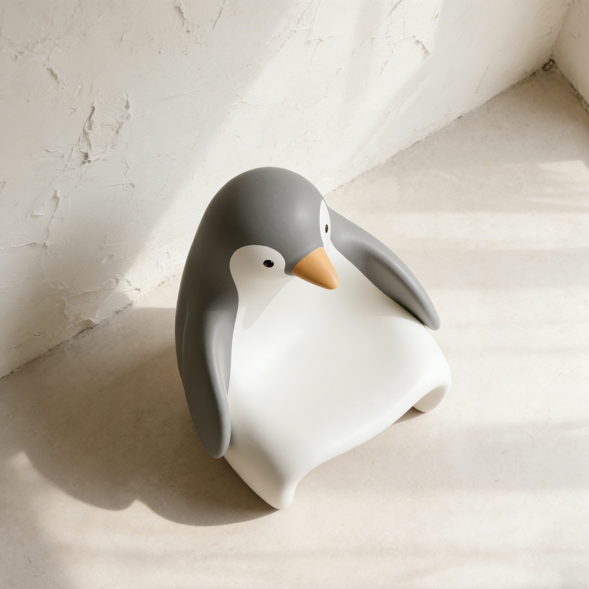 Pingvin formájú gyerekülés