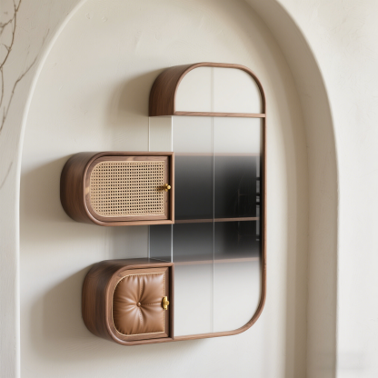 Fából készült moduláris tároló állvány