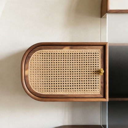 Fából készült moduláris tároló állvány