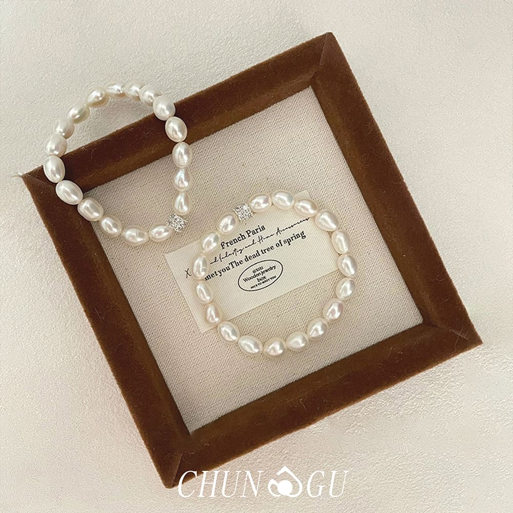 Exquisite Baroque Pearl Bracelet