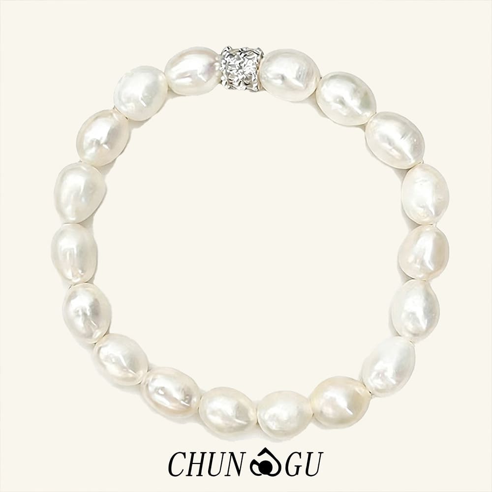 Exquisite Baroque Pearl Bracelet