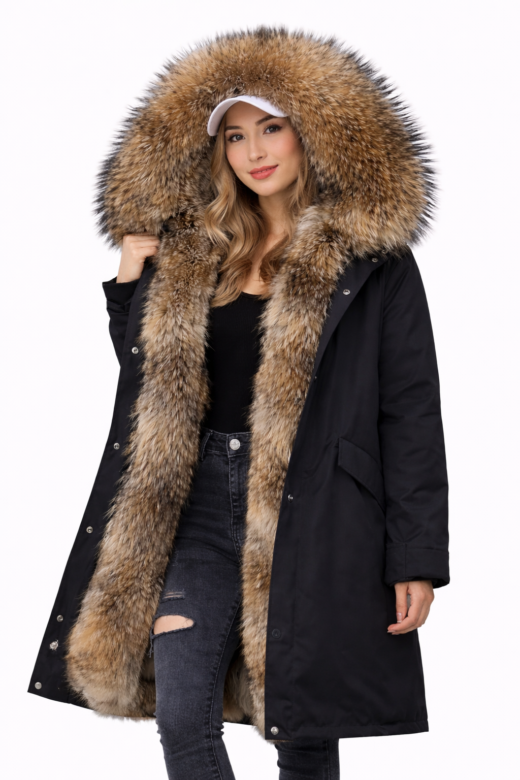 Loose down jacket-Mesadic