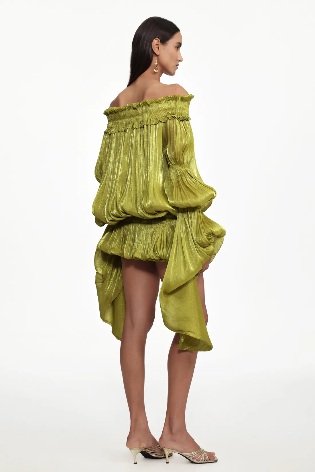 Limea Ruffle Off-Shoulder Mini Dress