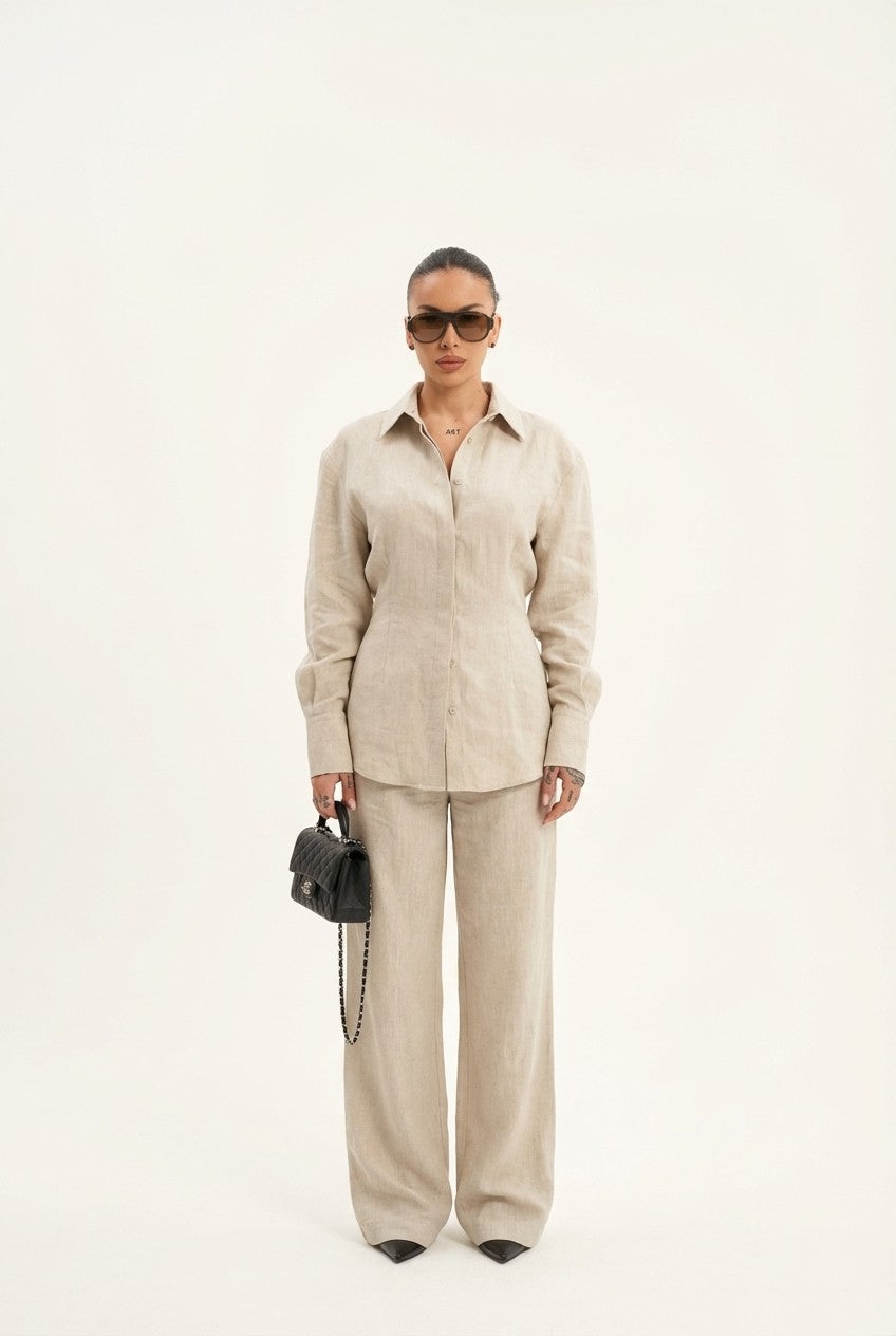 Sand Dune Linen Relaxed Set