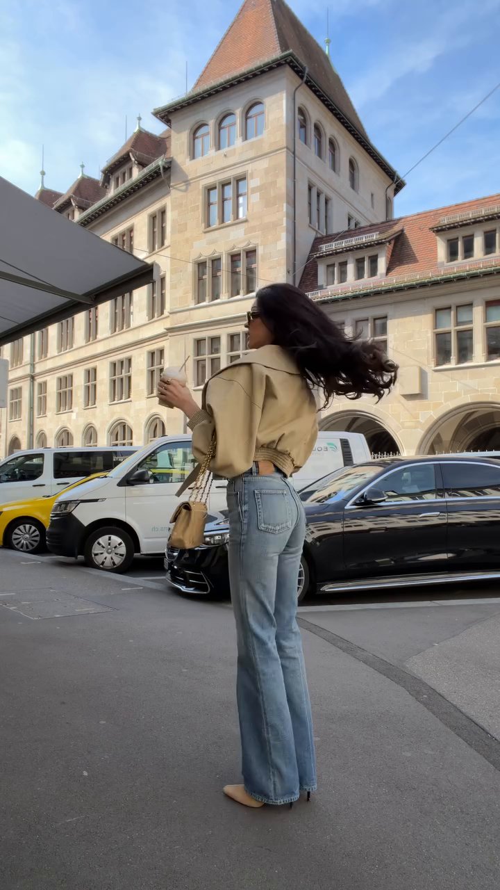 Faux Leather Wrap Jacket Cropped Belted Chic Outerwear