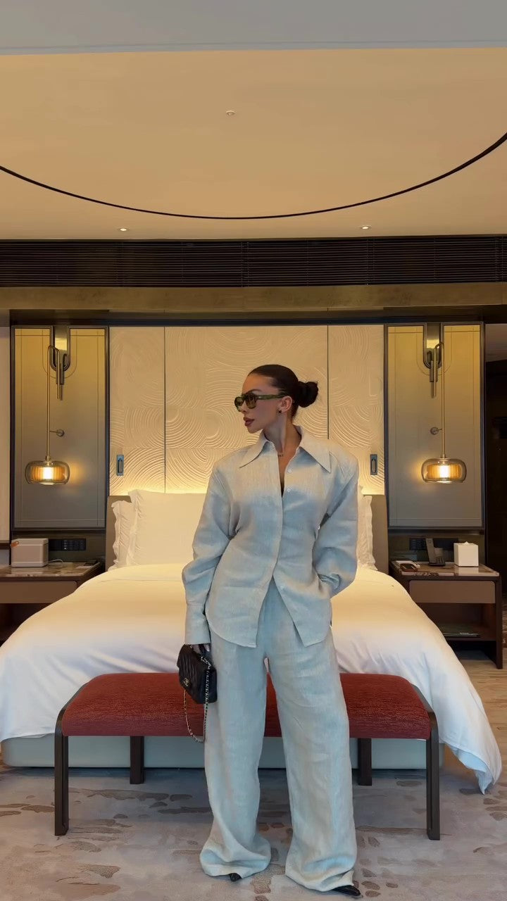 Sand Dune Linen Relaxed Set