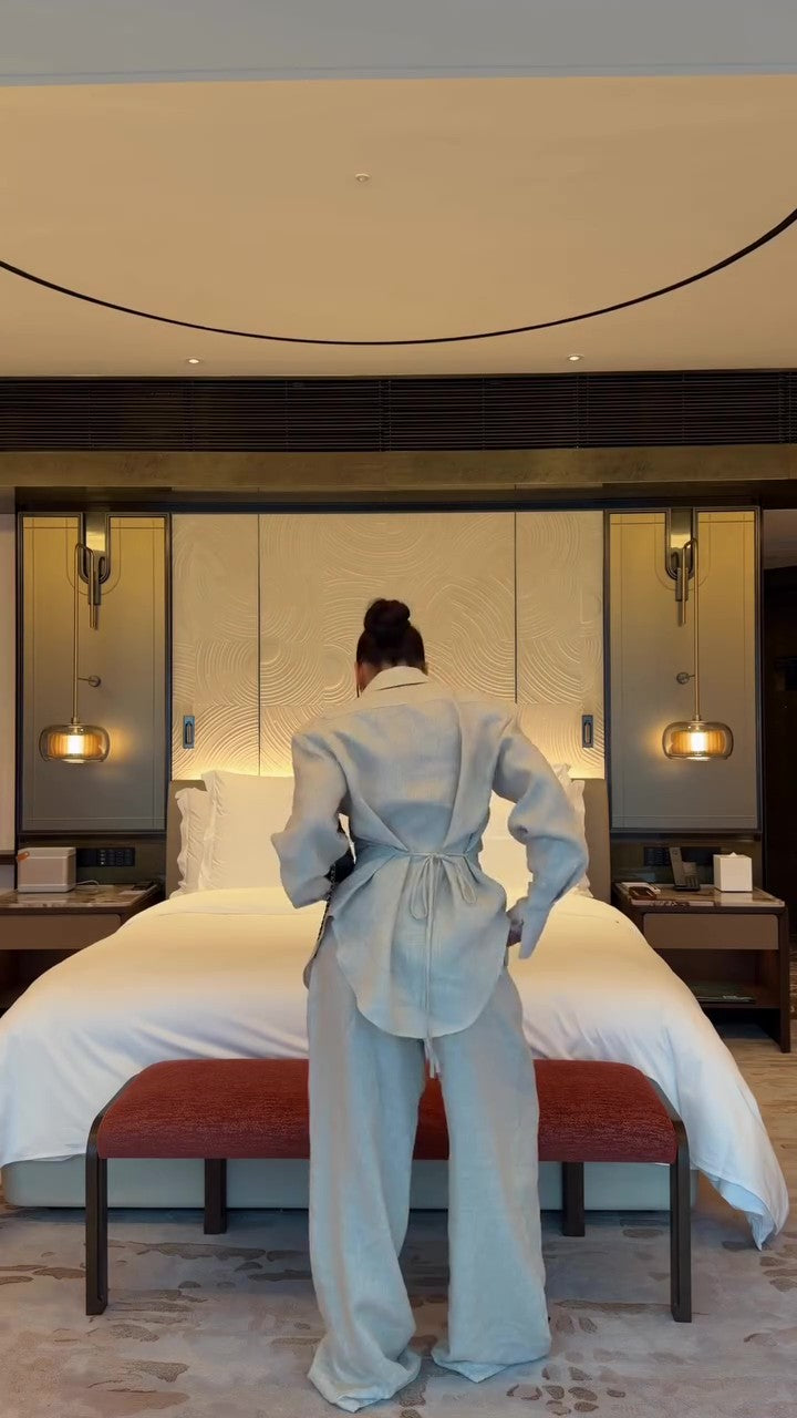 Sand Dune Linen Relaxed Set