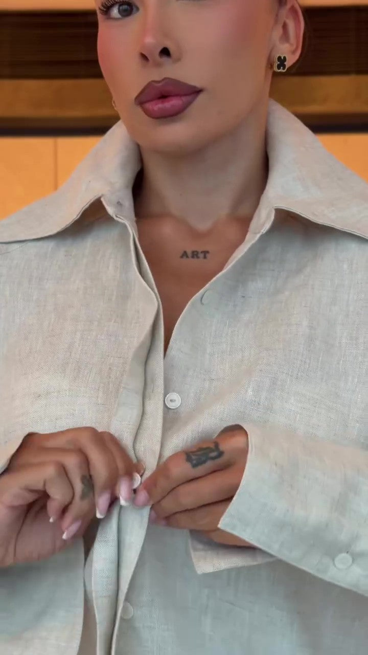 Sand Dune Linen Relaxed Set