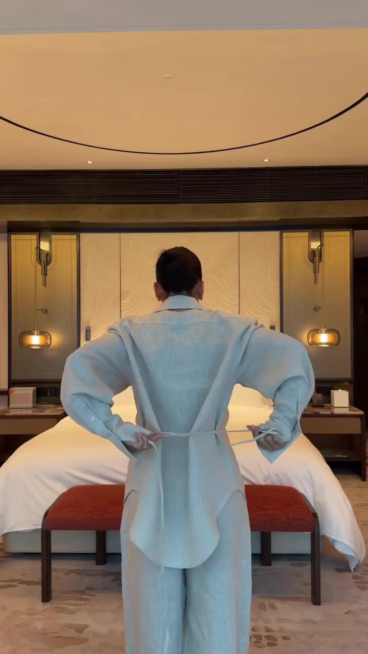 Sand Dune Linen Relaxed Set