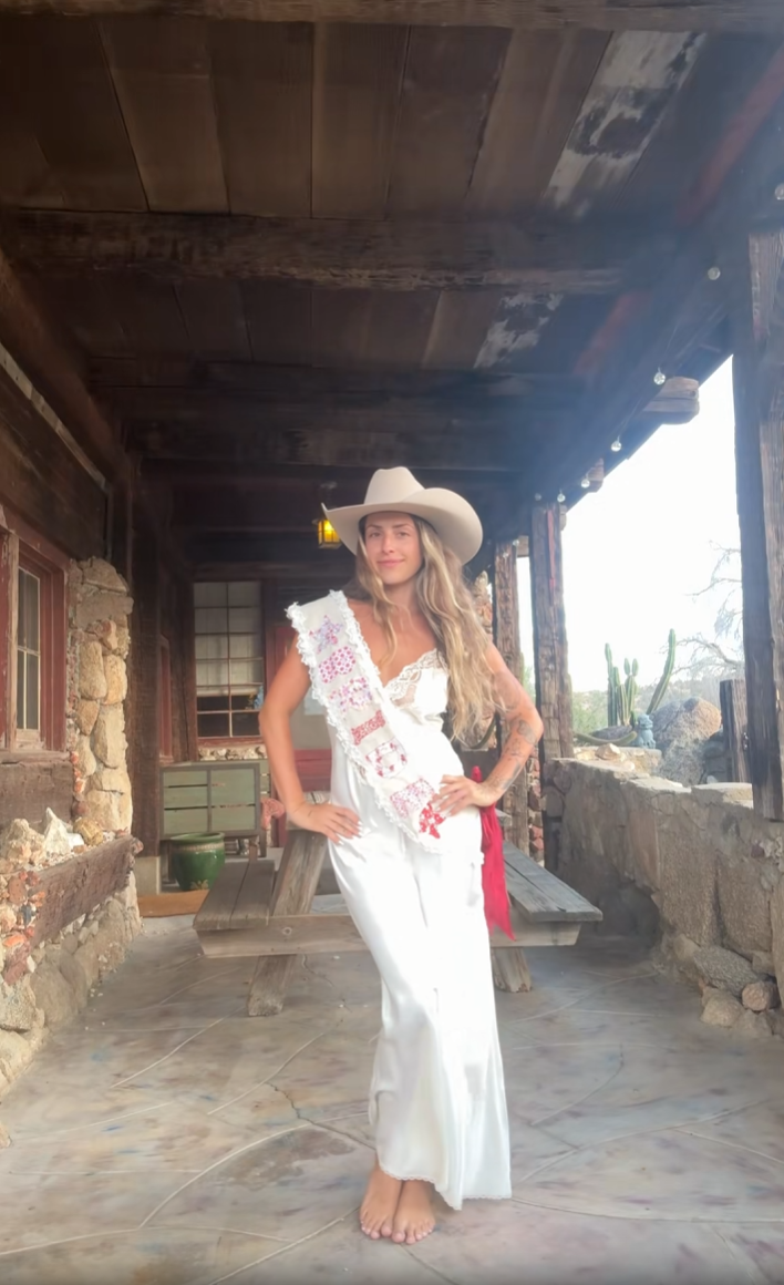 Desert Rose Lace Maxi Dress