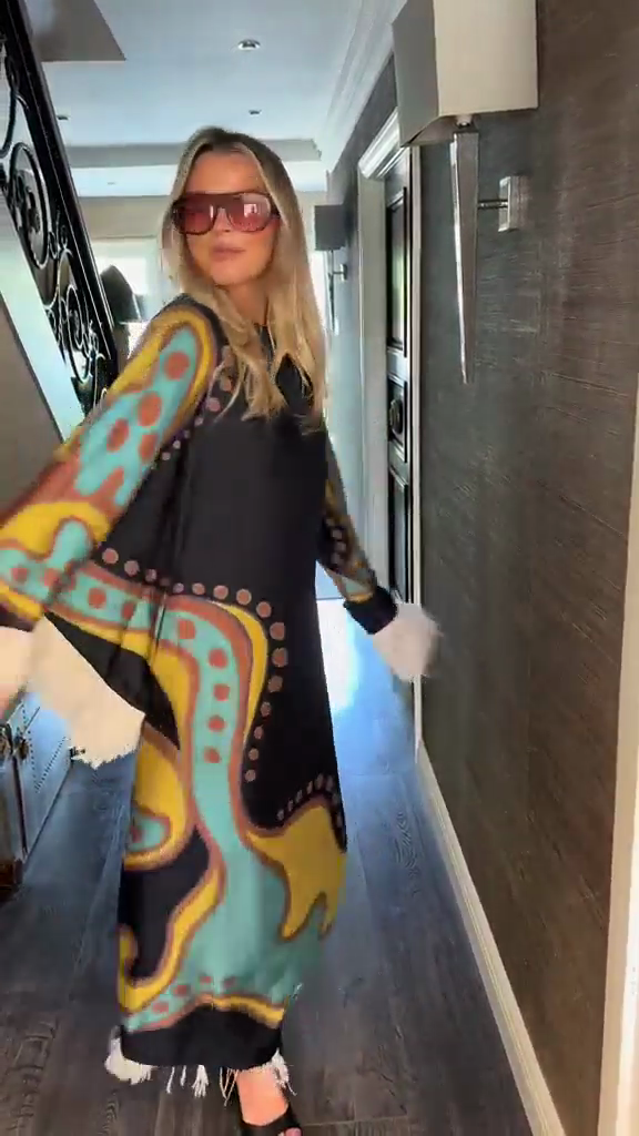 Opera feather-trimmed twill gown-Mesadic