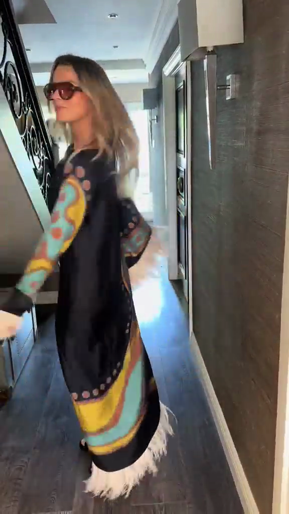 Opera feather-trimmed twill gown-Mesadic