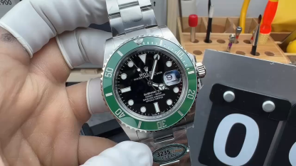 Rolex Submariner men's watch 41mm  green