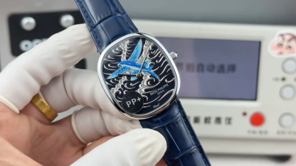 PATEK PHILIPPE GOLDEN  ELLIPSE  34.5mm×39.5mm【bluebird】