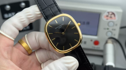 PATEK PHILIPPE GOLDEN  ELLIPSE  34.5mm×39.5mm【gold shell black】