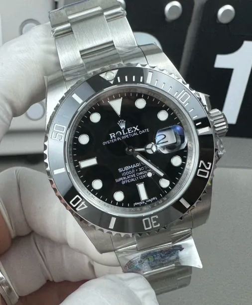 Rolex Submariner men's watch 40mm black