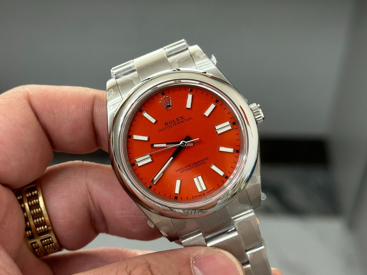 Rolex Oyster Perpetual Series 41mm 【red】