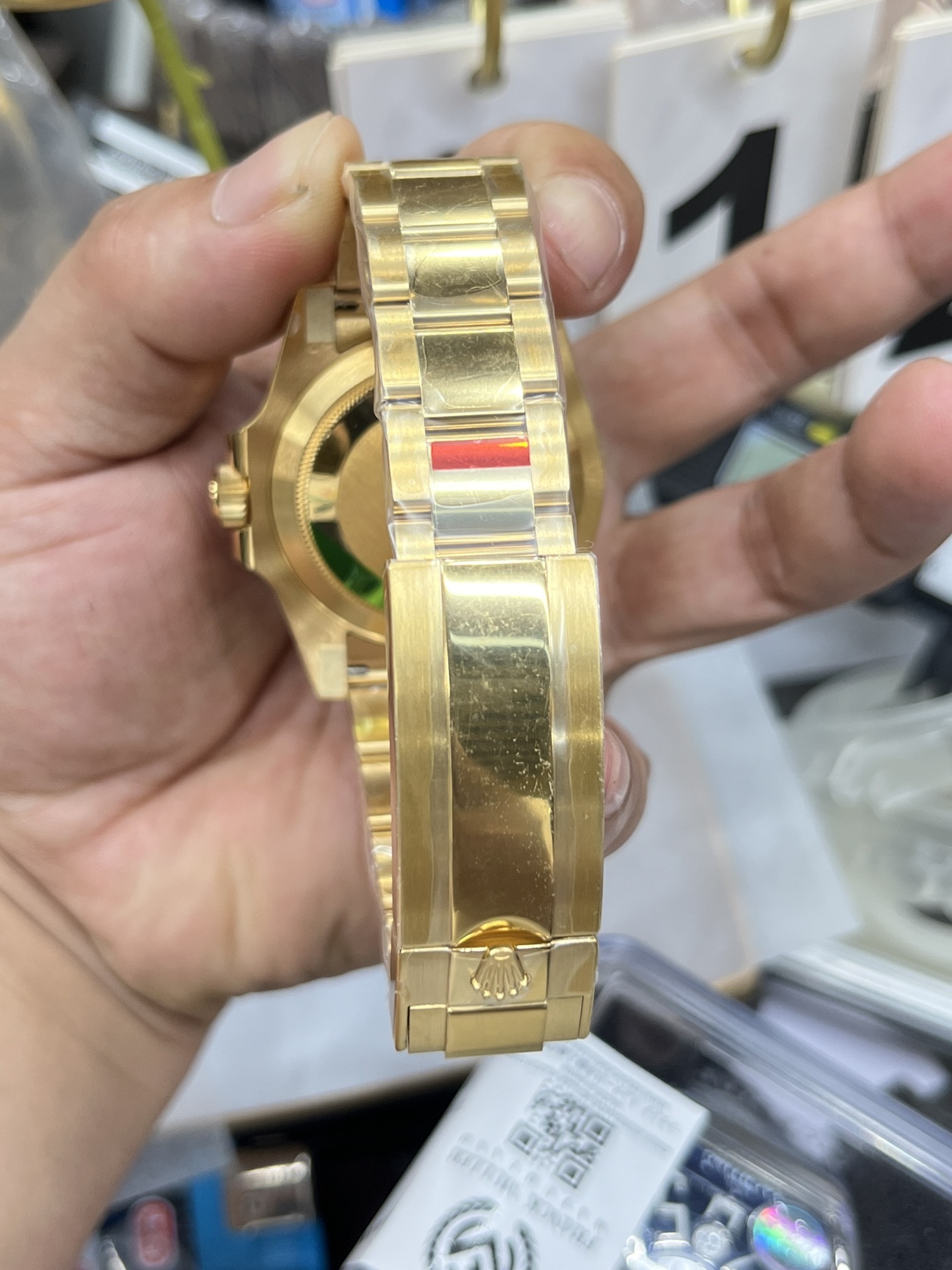 Rolex Submariner men's watch 40mm  Golden Bule