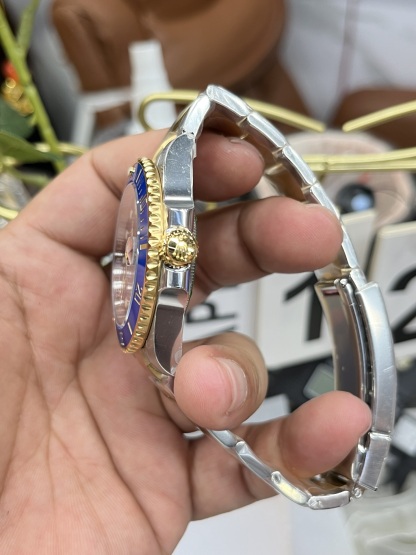 Rolex Submariner men's watch 40mm bicolor bule