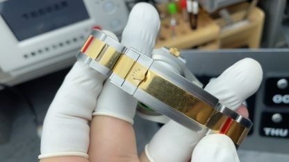 Rolex Submariner men's watch 40mm bicolor black