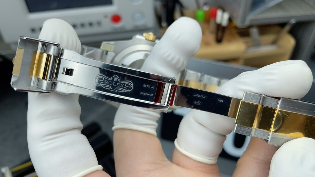 Rolex Submariner men's watch 40mm bicolor black